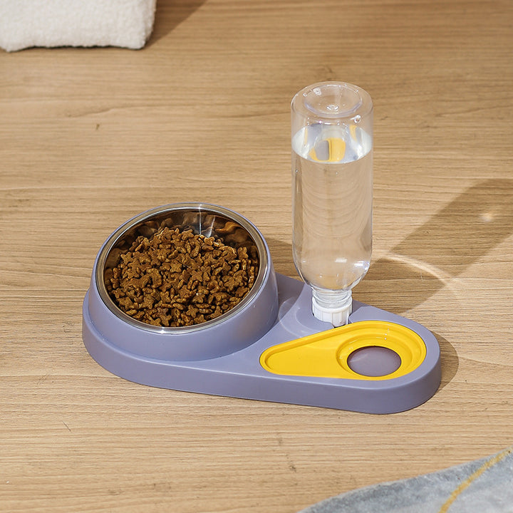 Automatic Pet Water Fountain &amp; Dog Bowl Fresh Flowing Hydration