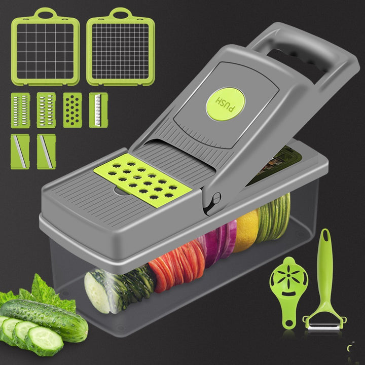 Household Kitchen Gadgets Vegetable Cutter Silk Cutter – Effortless Food Prep