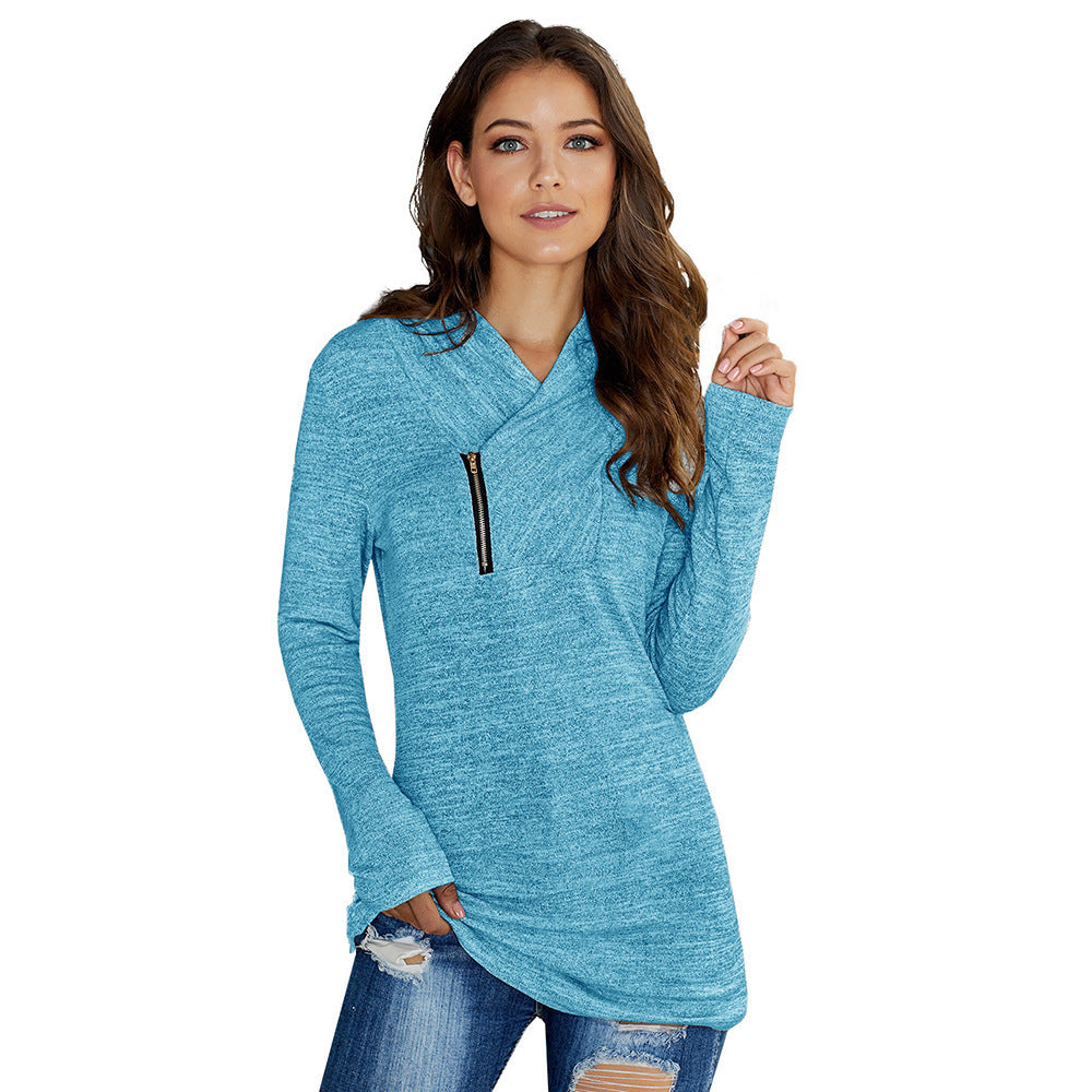 Sweater women solid color