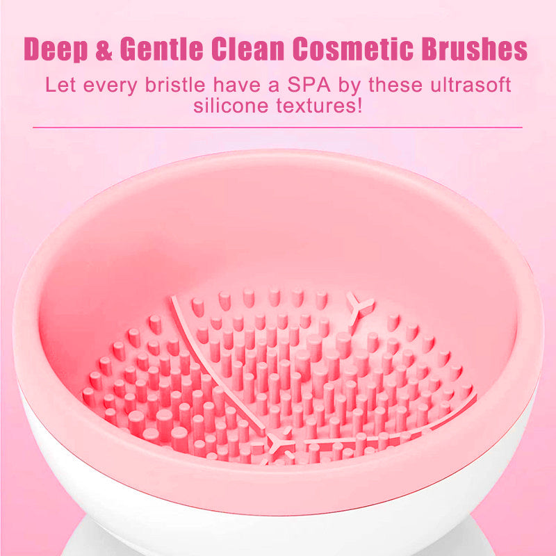 Portable USB Makeup Brush Cleaner Machine Electric Cosmetic Brush