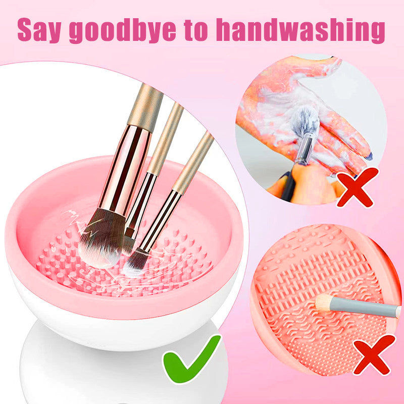 Portable USB Makeup Brush Cleaner Machine Electric Cosmetic Brush