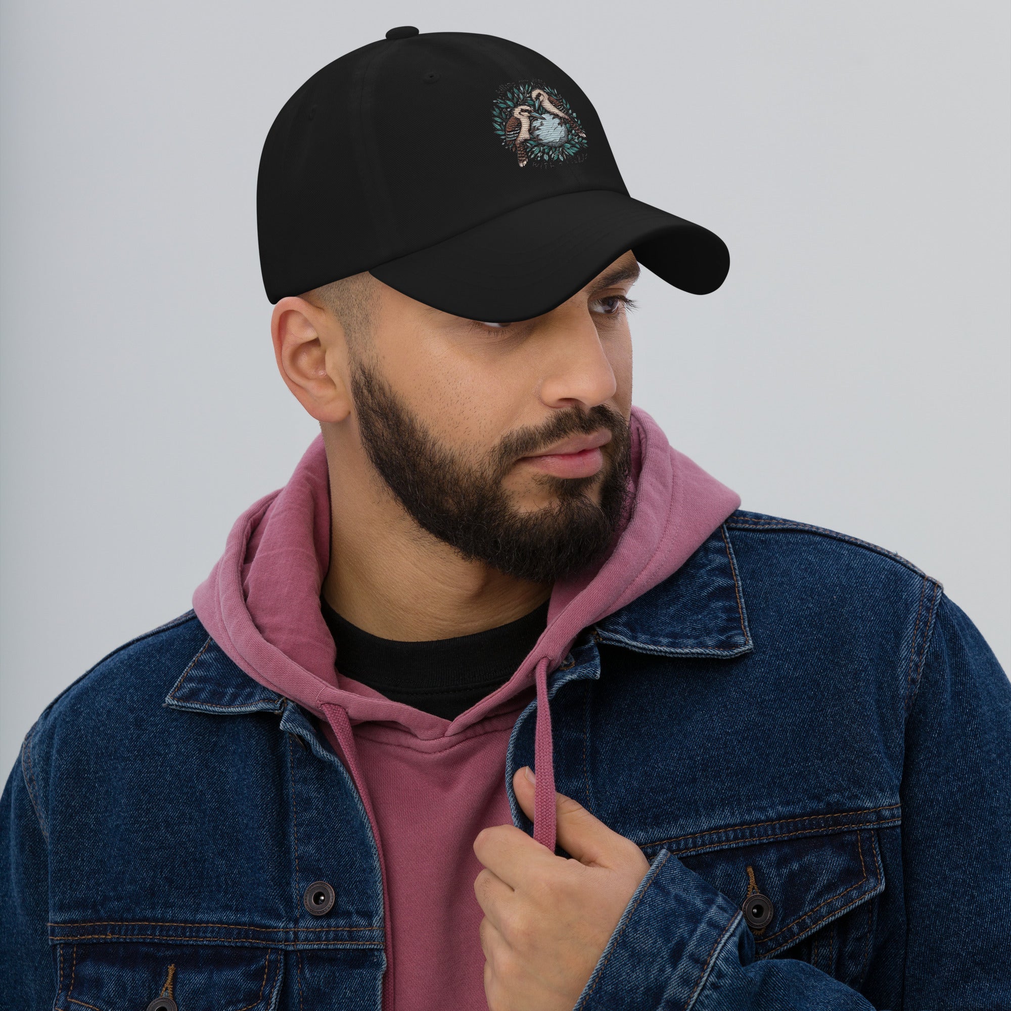 Killing One Stone With 2 Birds Dad hat