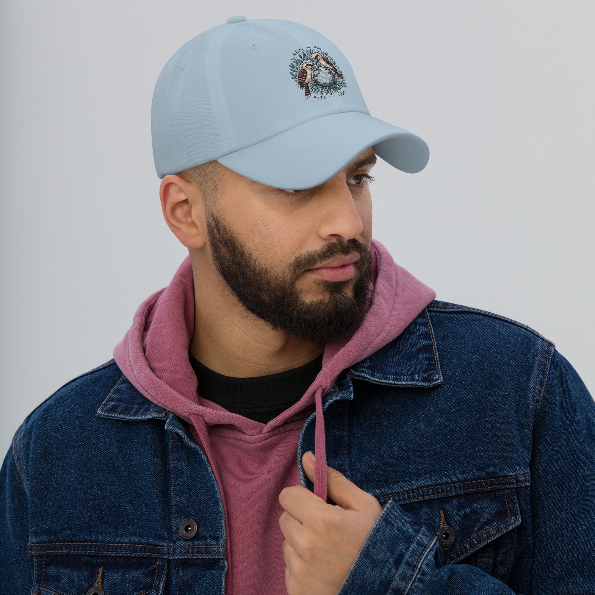 Killing One Stone With 2 Birds Dad hat