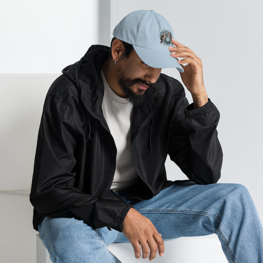 Killing One Stone With 2 Birds Dad hat