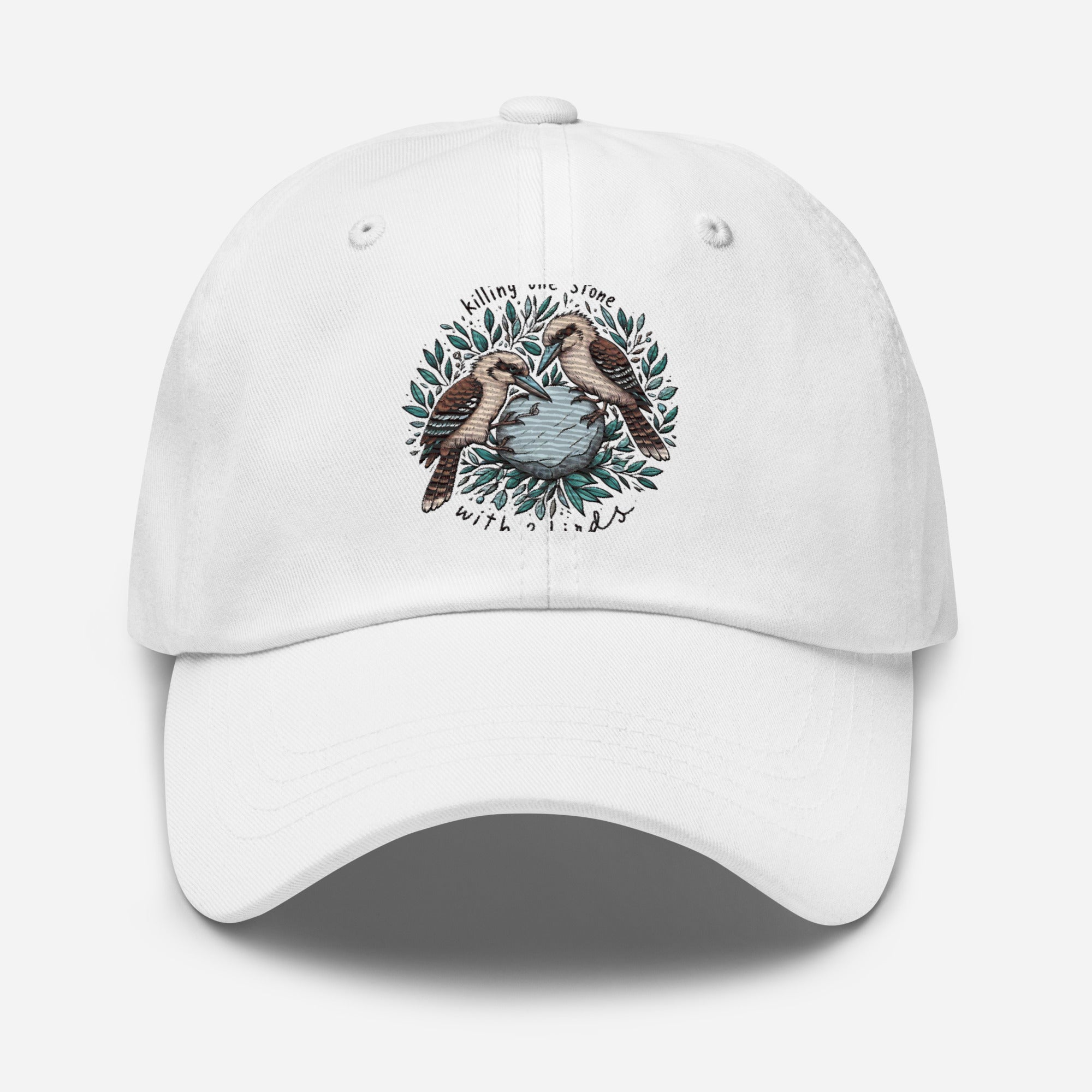 Killing One Stone With 2 Birds Dad hat
