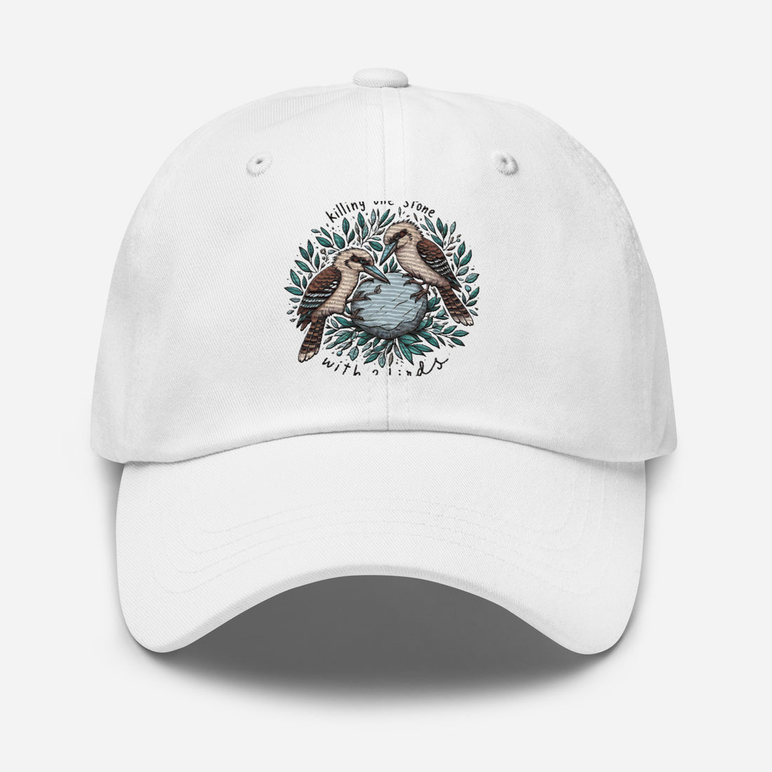Killing One Stone With 2 Birds Dad hat