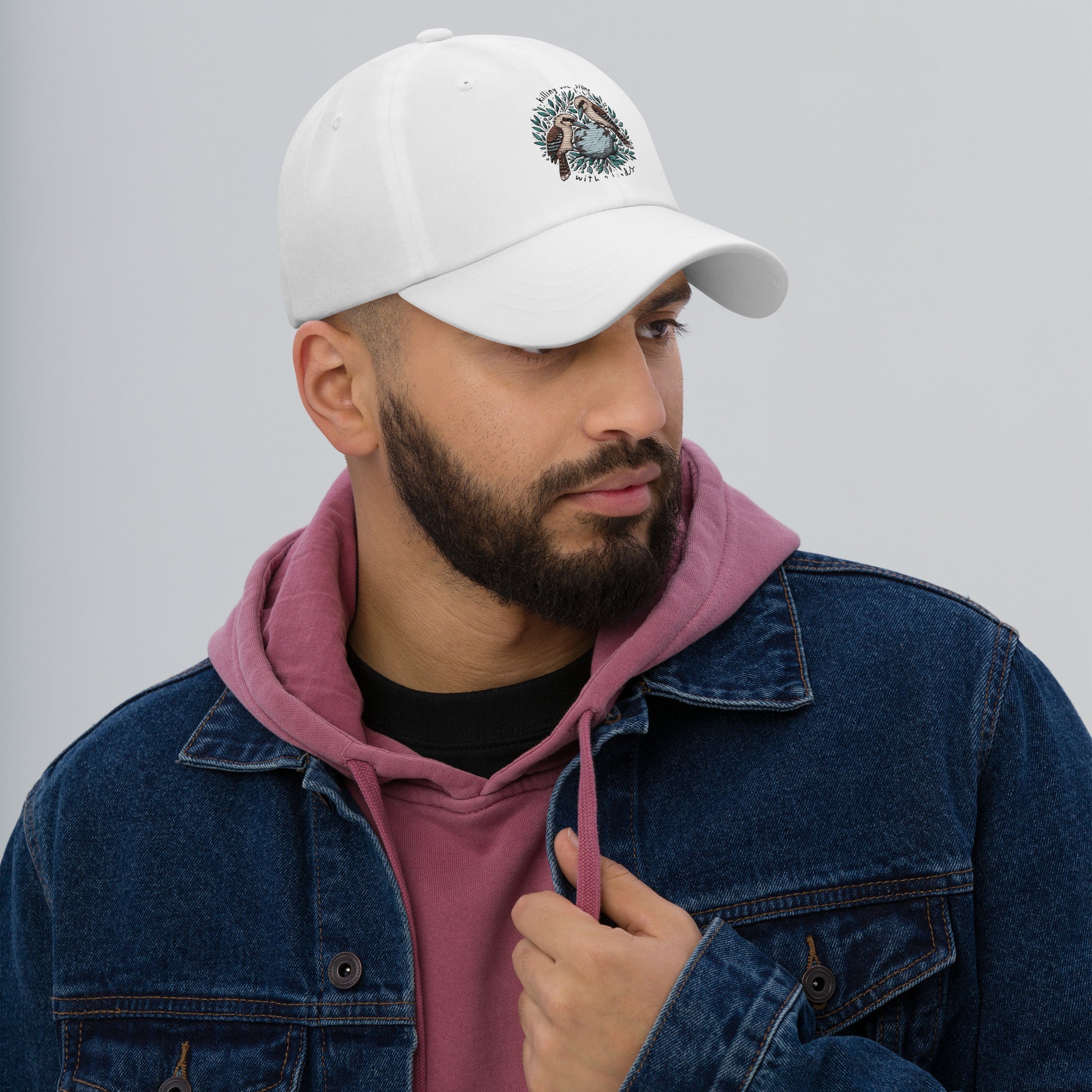 Killing One Stone With 2 Birds Dad hat