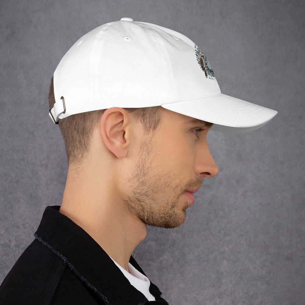 Killing One Stone With 2 Birds Dad hat