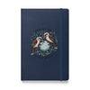 Killing One Stone With Two Birds Hardcover bound notebook