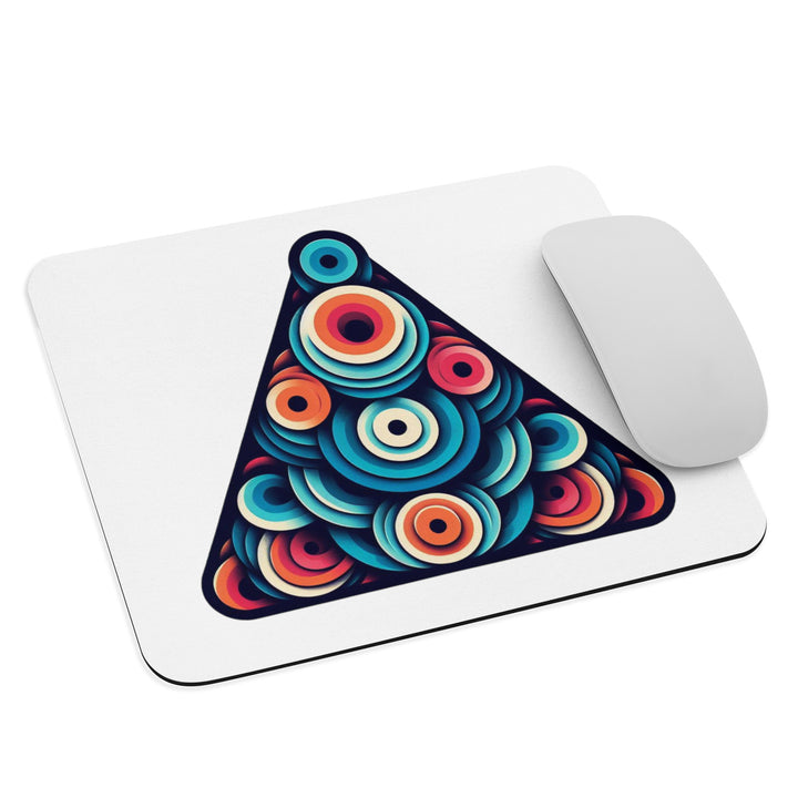 Abstract Triangle Mouse Pad