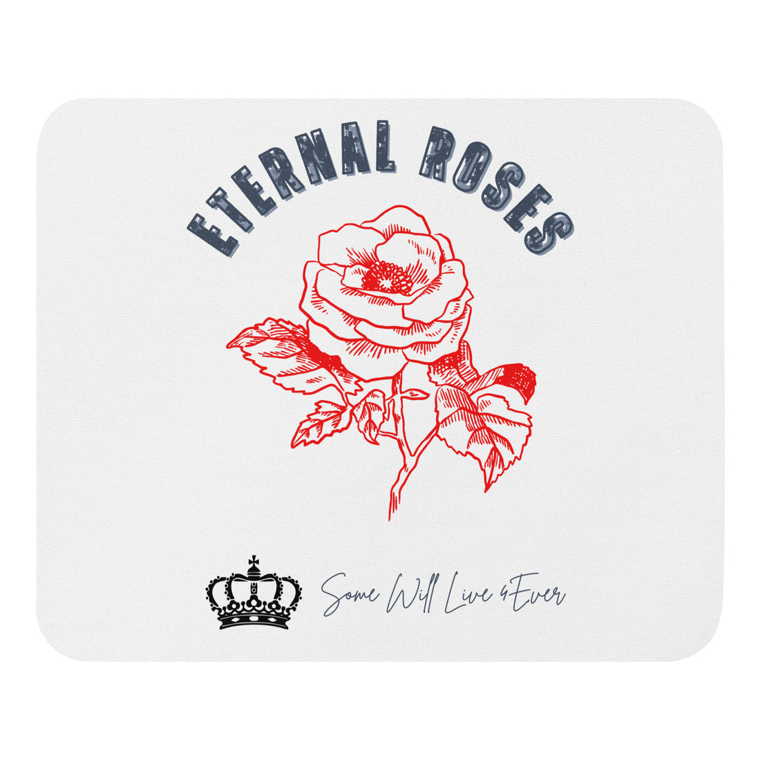 Eternal Roses Mouse Pad