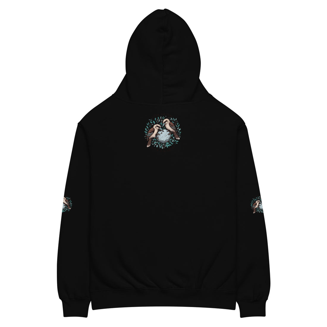 Killing One Stone With 2 Birds Unisex Oversized Hoodie