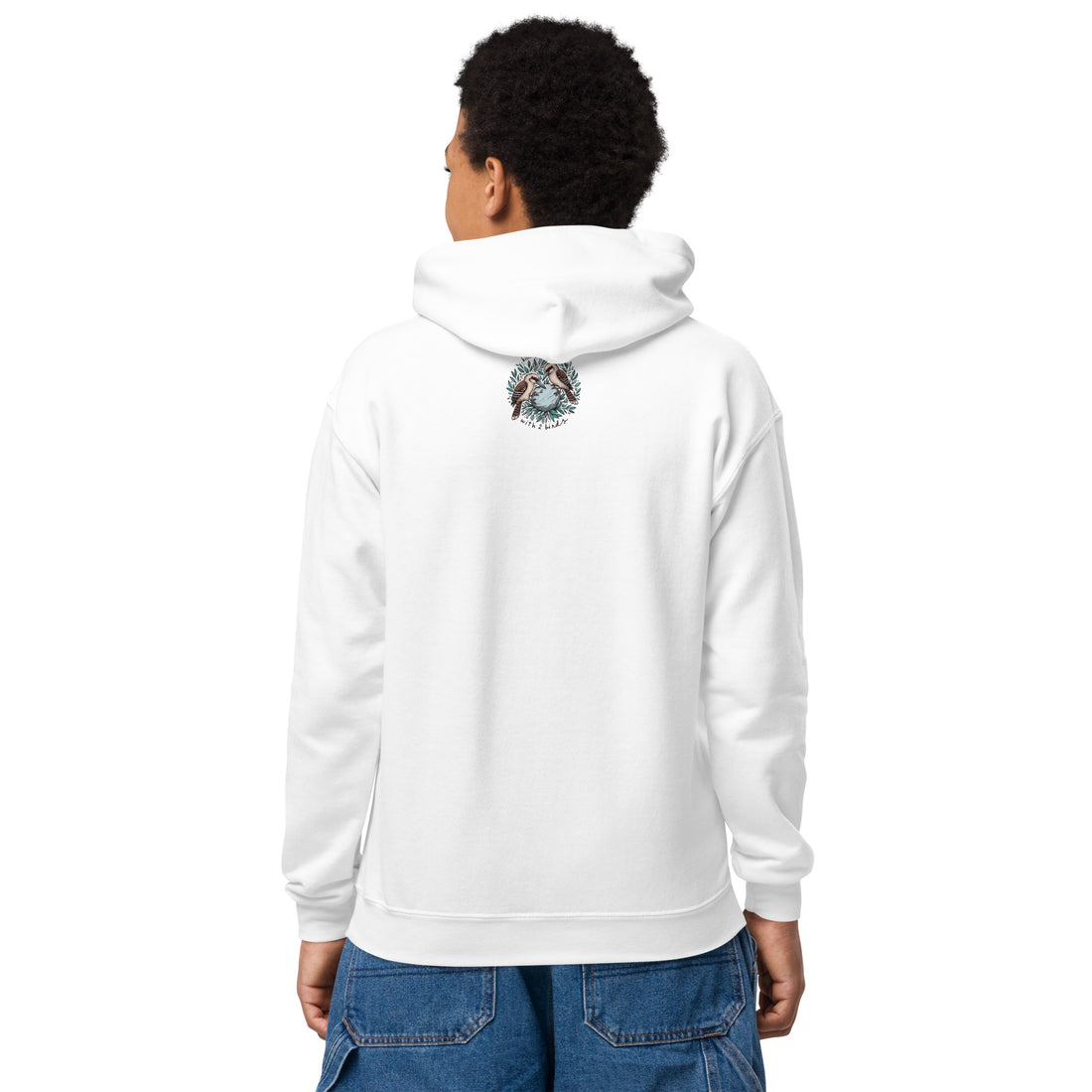 Killing One Stone With 2 Birds Youth Heavy Blend Hoodie